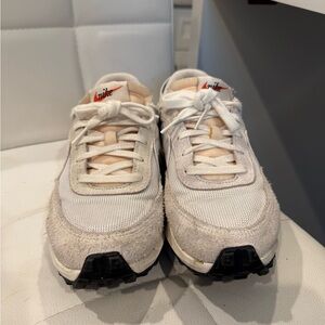 Nike Cream and White Sneakers